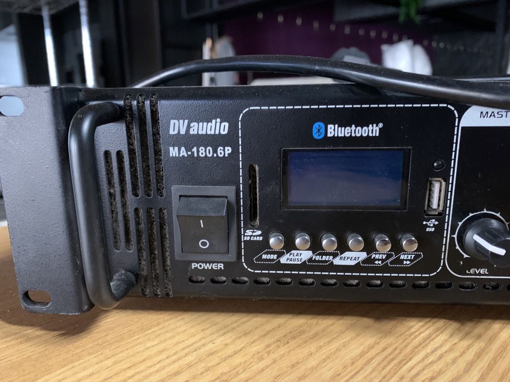 Трансляційний мікшер-підсилювач MA-180.6P усилитель