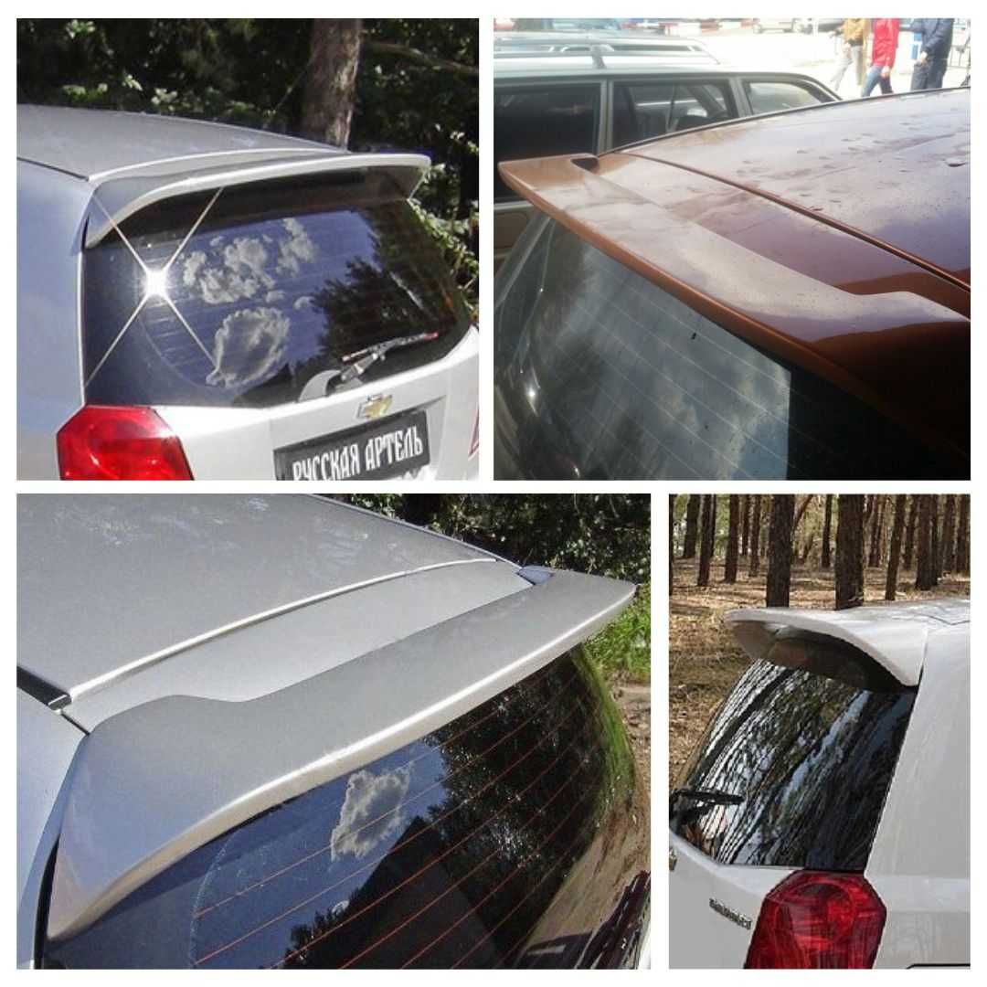 Козырек Chevrolet Aveo хечбек Спойлер на крышу Шевроле Авео Хэтчбек