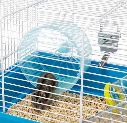 Просторная клетка Paula для хомяков/крыс. NEW. Италия. 46х30x25 см