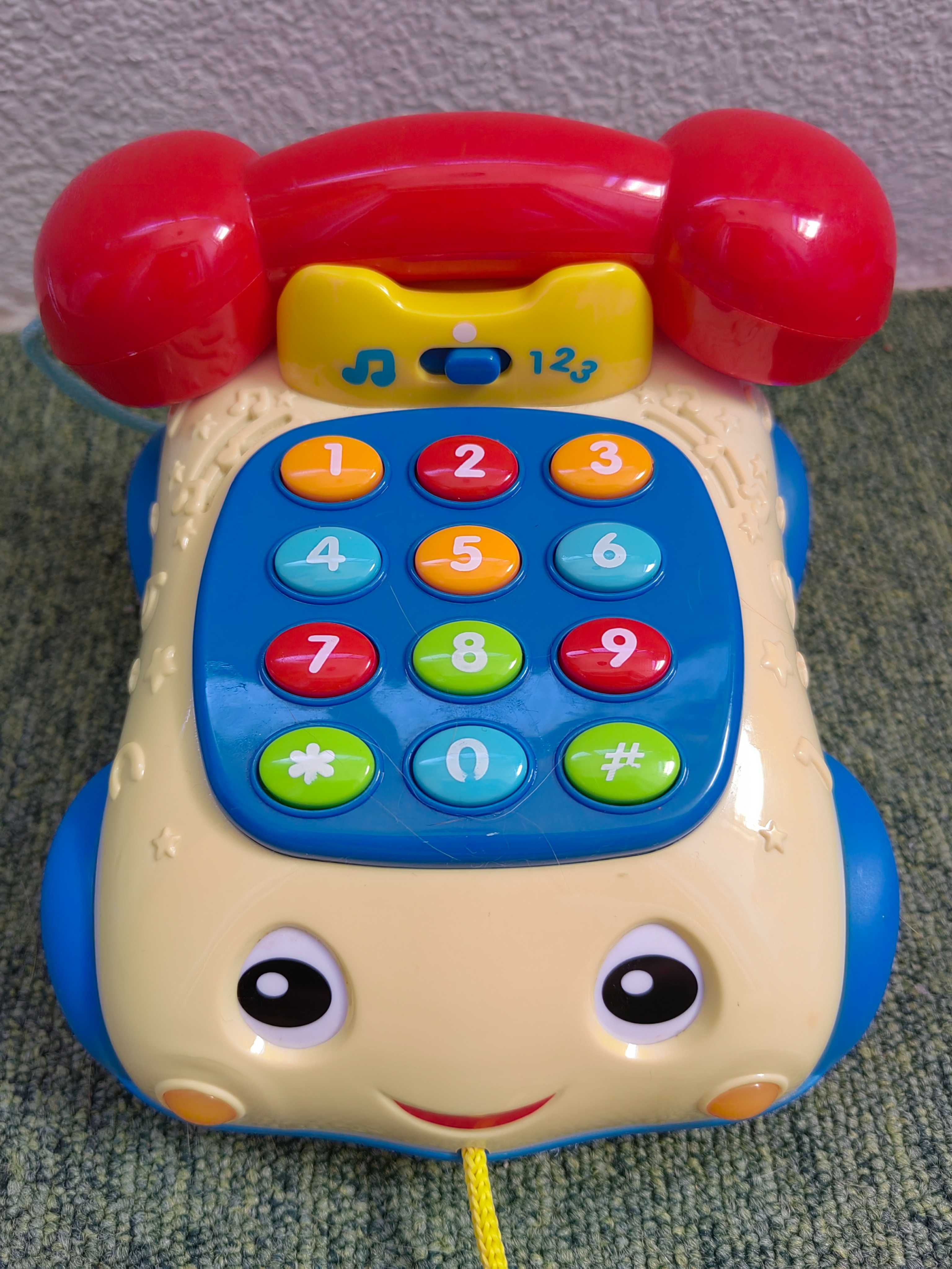 Telefone carrinho teclado numérico de 0 a 9 +12