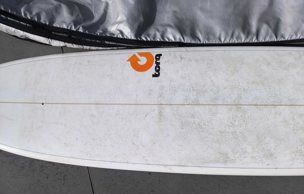 Prancha Surf Torq 8" com capa e quilhas