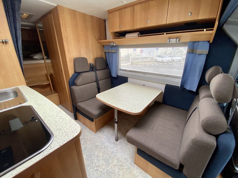 Autocaravana integral Burstner; FIAT Ducato 2.5