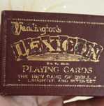 игра карты LEXICON английский waddingtons lexicon playing cards 1950-е