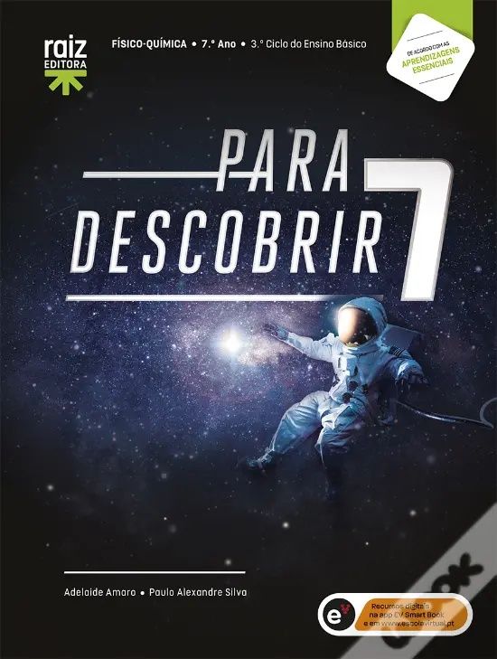 (Novo a estrear) Para descobrir 7 - Físico-Química - 7° ano (manual)