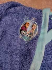 Szlafrok DISNEY FROZEN dla dziewczynki w wieku 5-6 lat