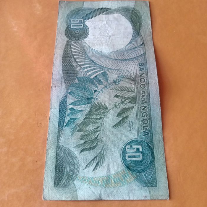Nota  de Angola 50 escudos