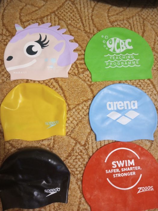 Шапочки speedo arena Adidas  zoggs для плавання не дитячі і не тільки