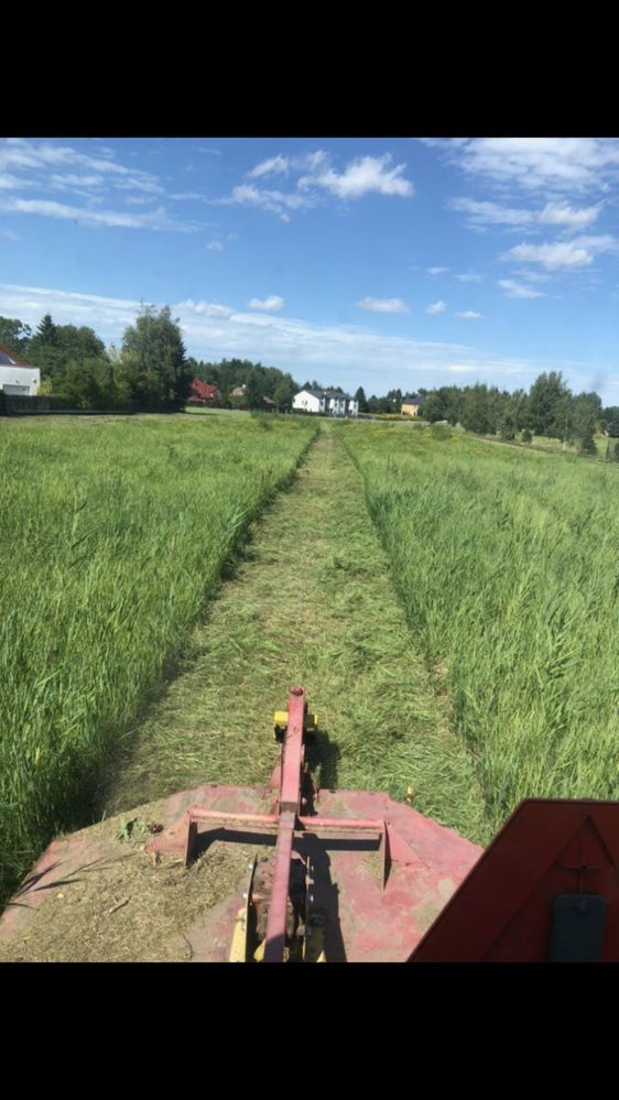 Usługi Koszenia trawy,zarośli oraz inne  prace rolnicze Współpraca