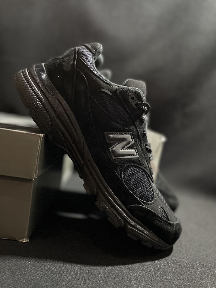 Кроссовки New Balance 993 black оригинал черные