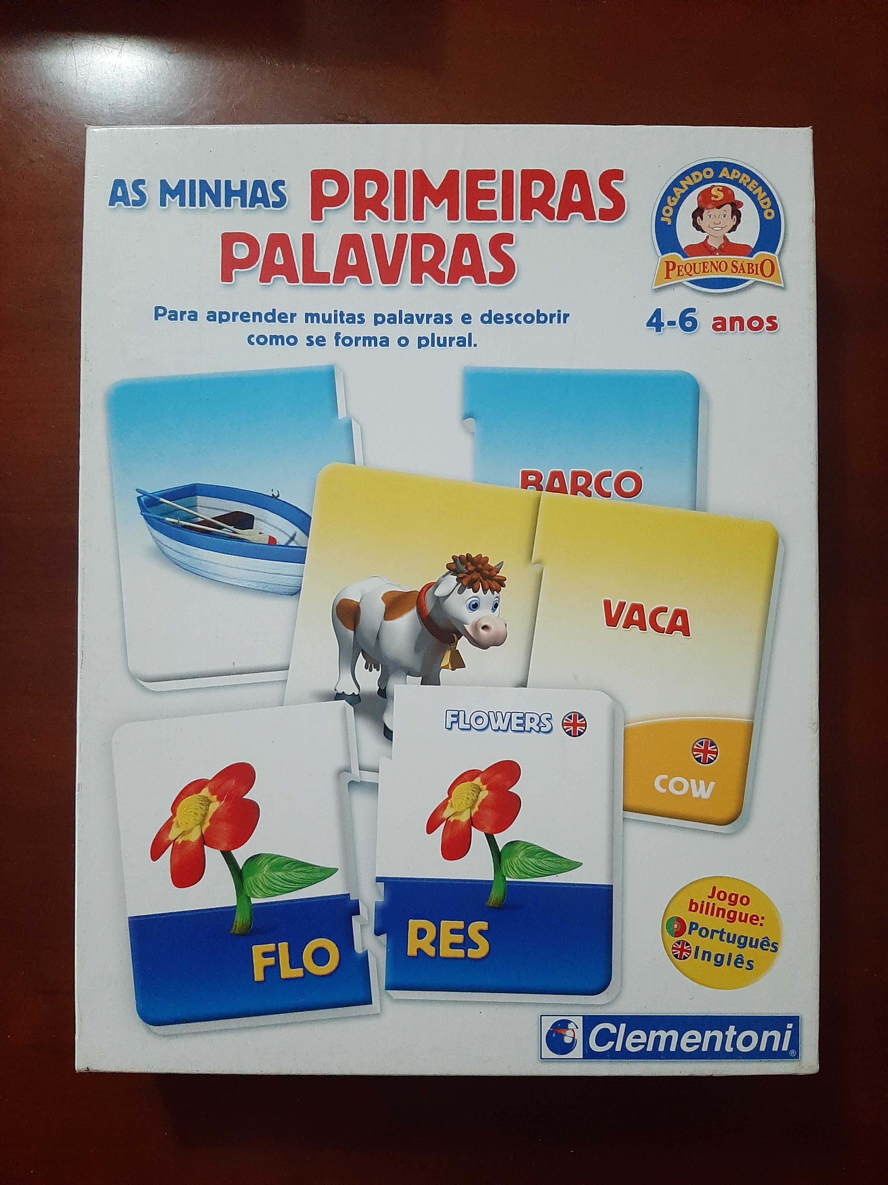 As minhas primeiras palavras dos 4 aos 6 anos