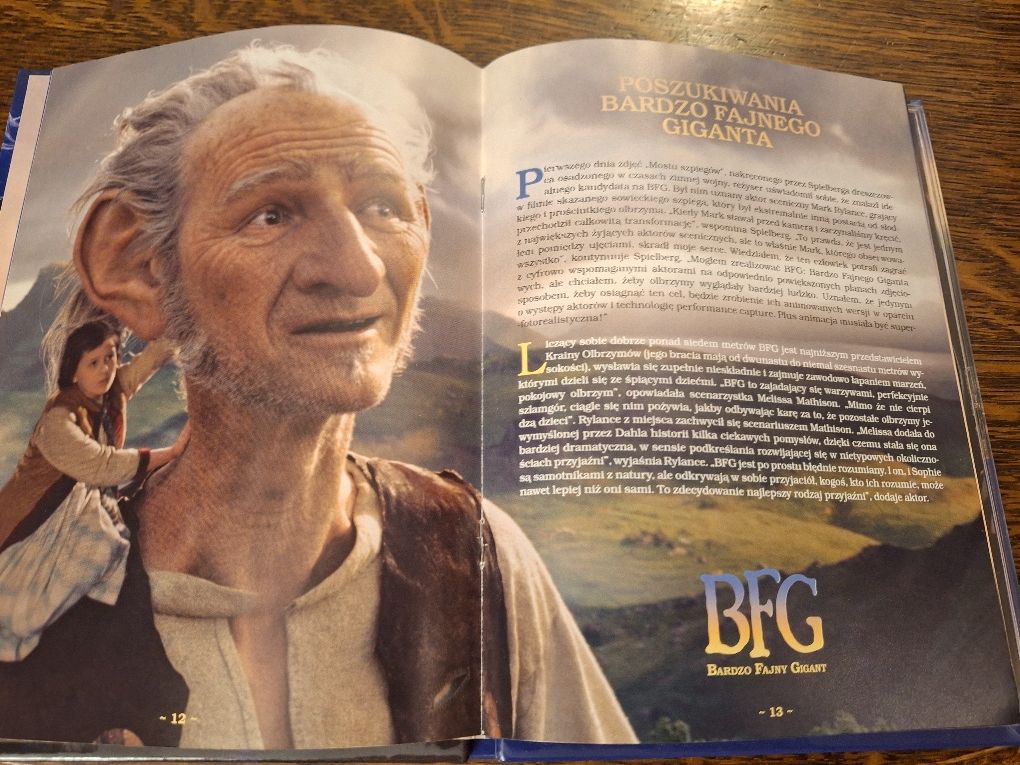 BFG. Bardzo fajny gigant. Film na DVD.