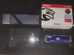 SSD M.2 NVMe 1Tb KingSpec + UGREEN case 20Gbps