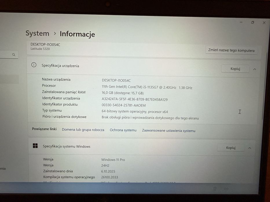 Dell Latitude 5320 Win11 500GB SSD 16GB RAM