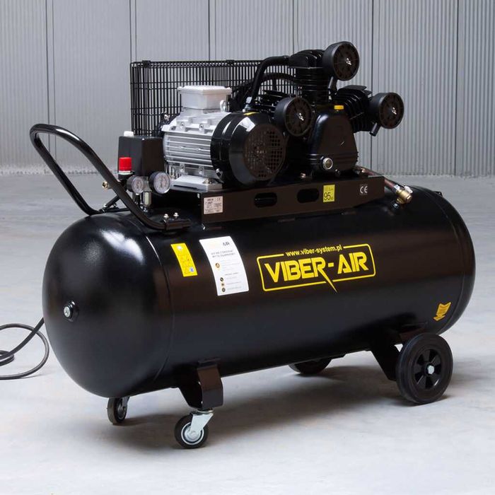 Kompresor Sprężarka trzy Tłokowa 200L 3kW 10bar Powystawowy