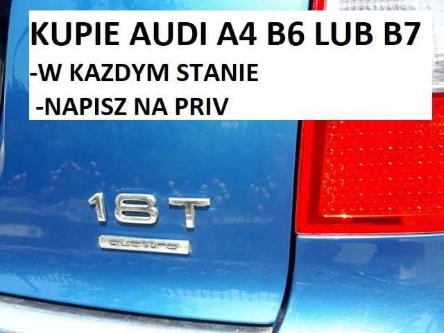 Skup Aut- Zakupie każde Audi A3 - A4- A6- A5 -Q5 , Q7 / Cała Polska