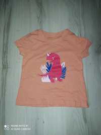 Koszula bluzka t-shirt Dino Dinozaur 86/92