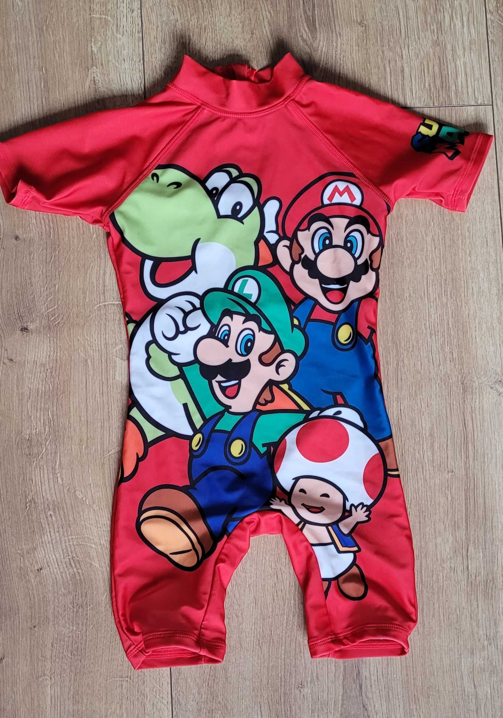 Strój kapielowy super mario primark chłopiec