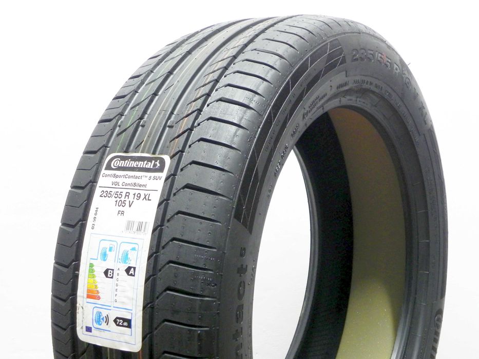 4x CONTINENTAL 235/55R19 105V ContiSportContact 5 SUV XL ContiSilent