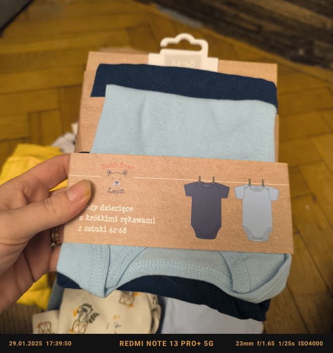 Nowe body granatowe i błękitne.