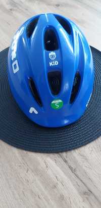 Kask rowerowy B'TWIN S niebieski