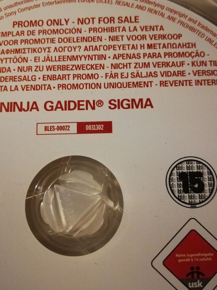 Ninja gaiden Sigma promo ps3