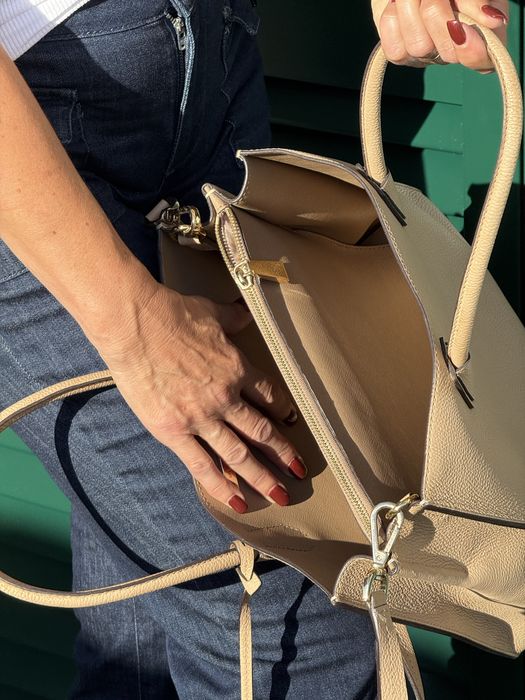 Mala Michael Kors Bege