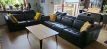 Sofa rozkładana 2F Katalia skóra gruba prestige Bydgoskie Meble