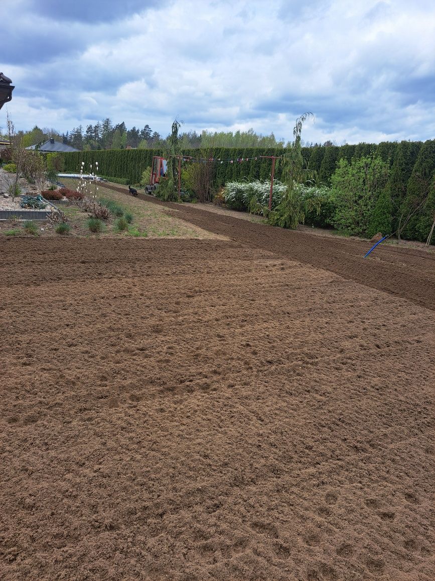 Glebogryzarka separacyjna/przygotowanie terenu pod trawnik