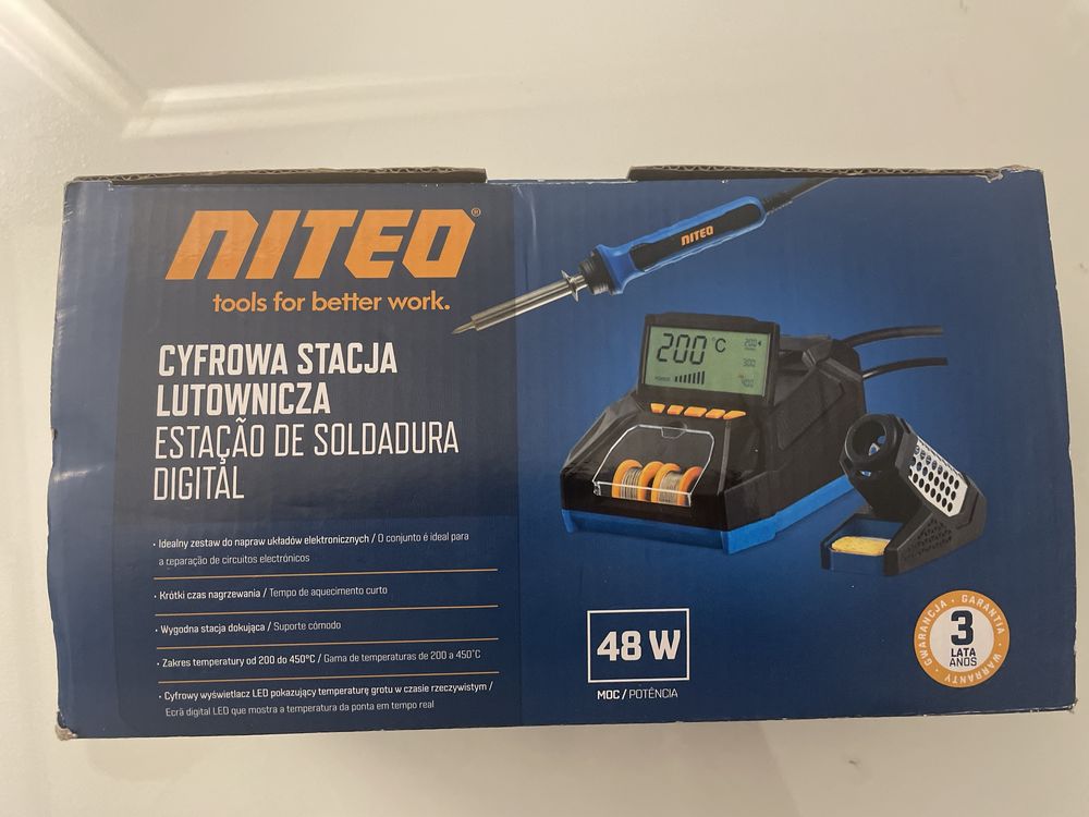 Cyfrowa Stacja Lutownicza NITEO 48W