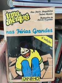 Livro Uma aventura nas ferias grandes