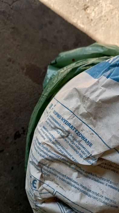 Oddam za darmo wapno hydrozowane