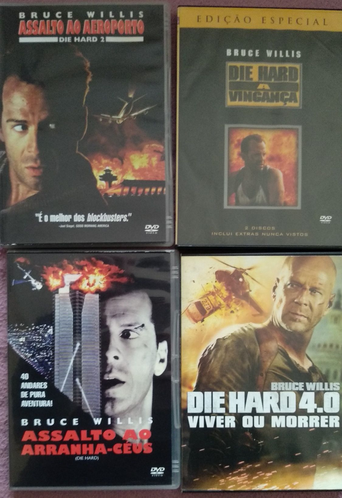 Filmes Die Hard em DVD