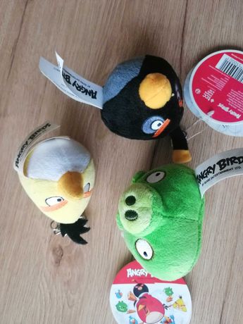 3 maskotki Angry Birds