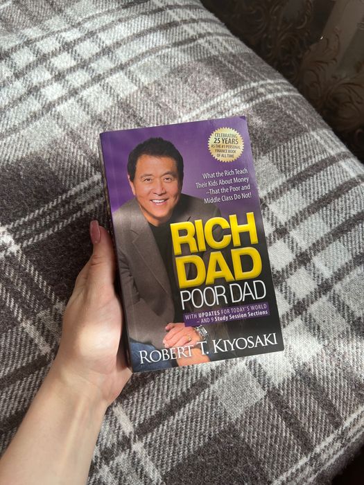 Rich dad poor dad богатый папа бедный папа в оригіналі стан нової