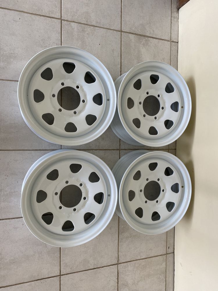 Jantes 16” 6x139.7 jipe originais Nissan Patrol Y260 Mitsubishi Toyota