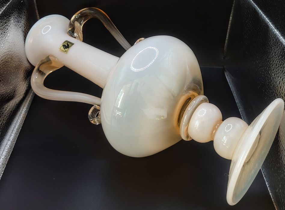 Wazon /amfora ze szkła prl