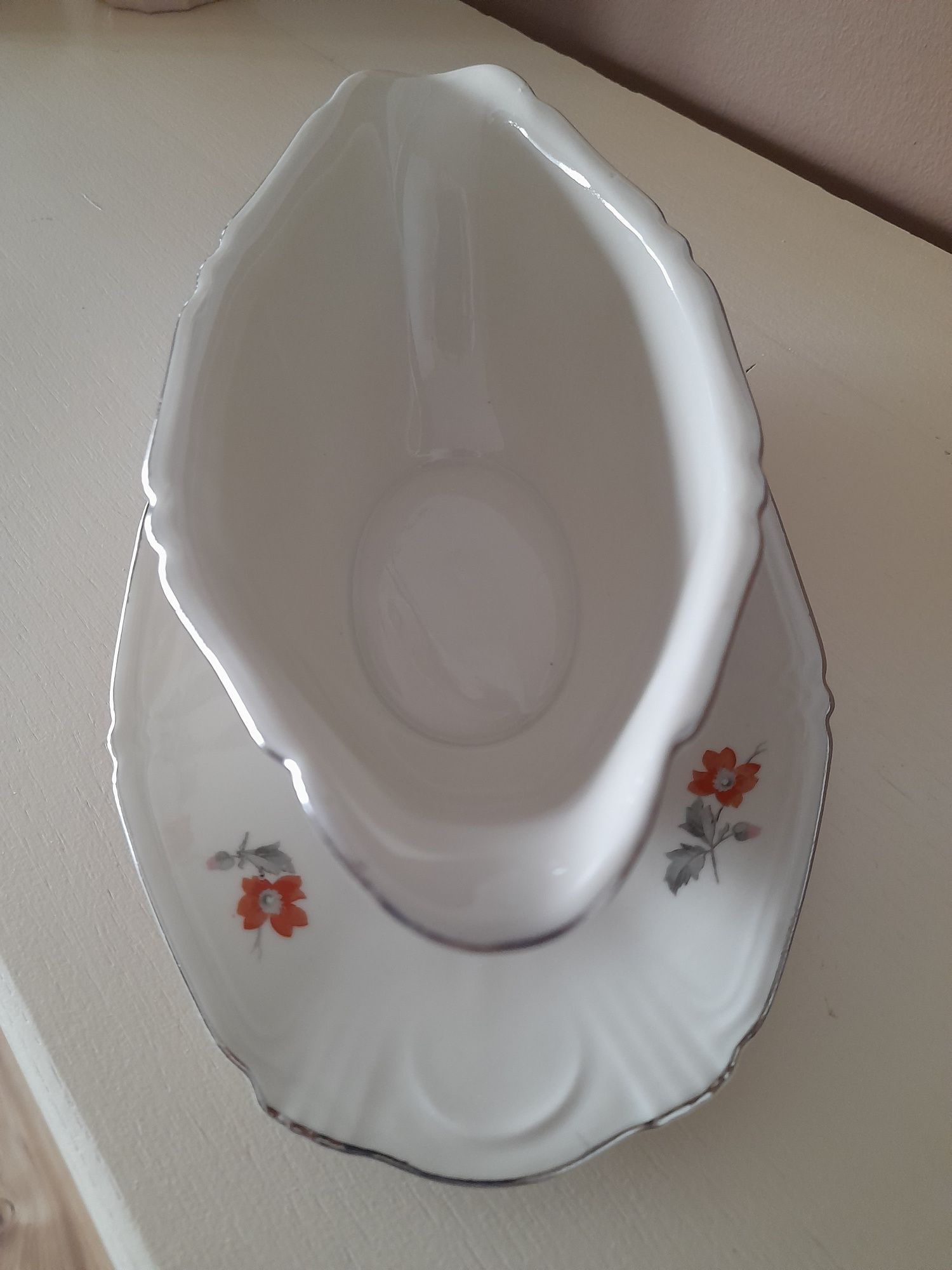 Porcelanowa sosjerka vintage Czechoslovakia