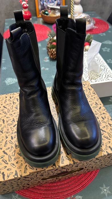 Зимові напів чоботи Челсі