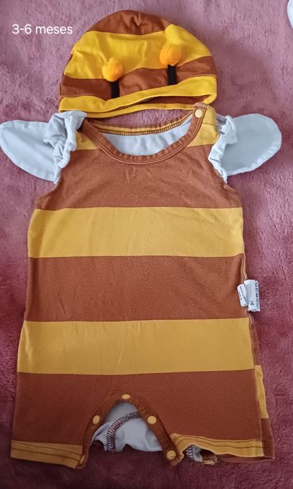 3 peças roupa bebé 3-6 meses