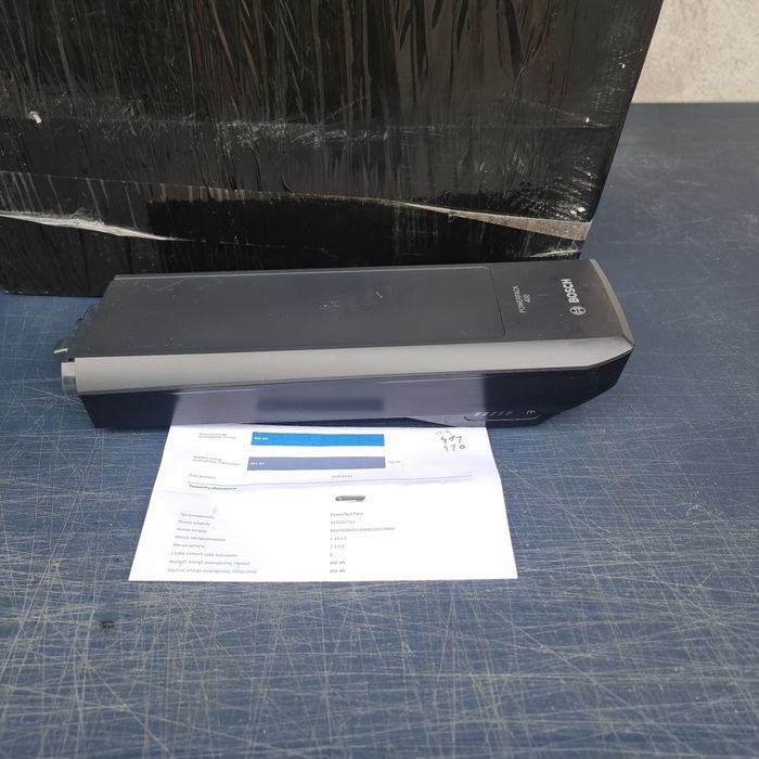 Część rowerów elektrycznych system Bosch BATERIA BOSCH 400wh Bagażnik
