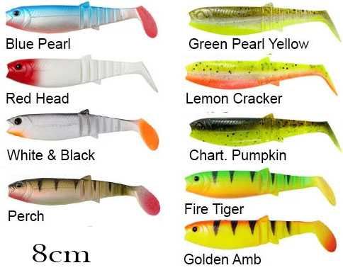 Guma Ripper Savage Gear Cannibal 8cm 5g 9szt i modele Wrocław