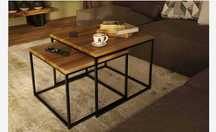 Ława Loft 2w1 wykonana z drzewa dębowego