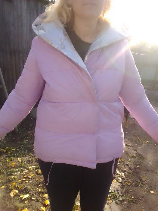 Куртка зимова жіноча двухстороння