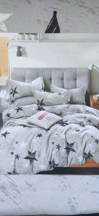 Постільний комплект полуторний та  рушник для кухні у подарунок