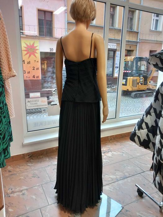 Jedwabny komplet wizytowy (spódnica +bluzka)