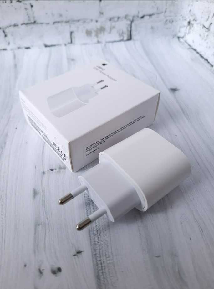 Блок питания живлення оригинальная зарядка на айфон 20w usb-c адаптер