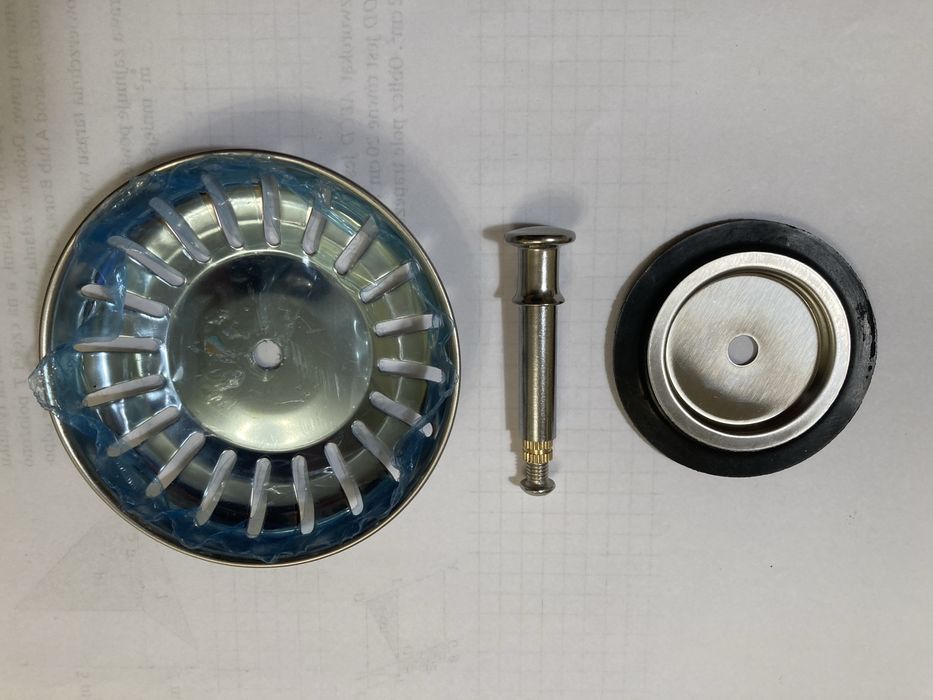 Sitko odplywowe do zlewu za stali nierdzewnej