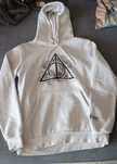 Cropp S męska bluza biała Harry Potter insygnia śmierci mroczny znak