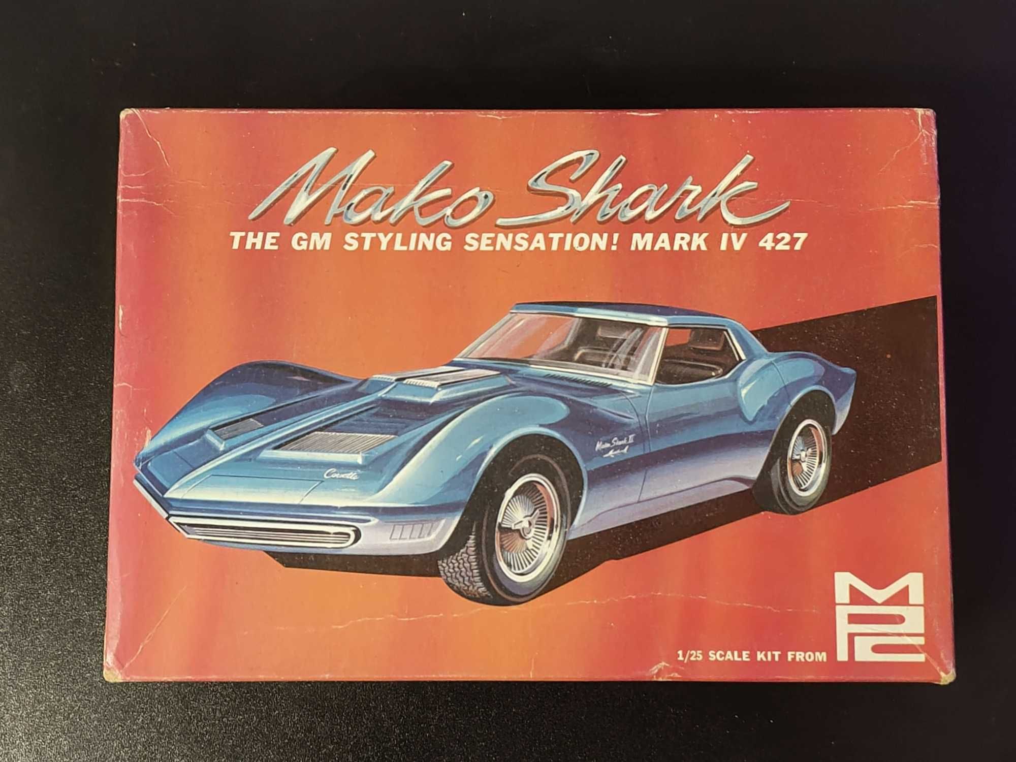 MPC 500-200 Mako Shark Corvette Model do sklejania