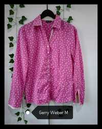 Gerry Weber bluzka koszula M 38 róż w groszki